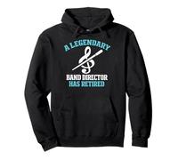 El Legendario Director de la Banda ha Retirado a un Profesor Sudadera con Capucha