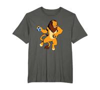 El león cómico juega al balonmano Camiseta
