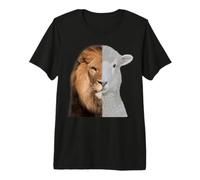 El león y el Cordero Camiseta Premium