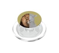 El león y el Cordero PopSockets PopGrip para MagSafe