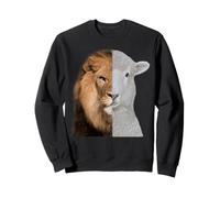 El león y el Cordero Sudadera