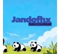El Libro de Colorear Pandas Jandofhx: ¡Un Mundo Peludo y Divertido para los Pequeños Artistas!
