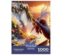 El Libro de sueños Puzzle De 1000 Piezas, Moderno DIY,Entretenimiento Creativo para Adultos Y Niños A Partir De 12 Años Rompecabezas En Familia - Pieza De Arte 70x50cm/1000pcs