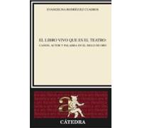 El libro vivo que es el teatro