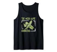 El limo de okra despierta la okra vegetal, un amante de la okra orgánica Camiseta sin Mangas