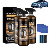 El limpiador de ruedas Wheelblaze, un potente y versátil eliminador de óxido, revitaliza al instante las ruedas sucias, elimina la suciedad de las llantas y proporciona una protección duradera.