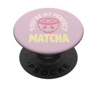 El Lindo té Kawaii You'Re My Matcha PopSockets PopGrip Adhesivo