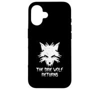 El Lobo Dire Regresa Des-Extinción Animal Fantasía Halloween Carcasa para iPhone 16