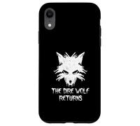 El Lobo Dire Regresa Des-Extinción Animal Fantasía Halloween Carcasa para iPhone XR