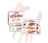 EL LOBO - Pack Familiar "All-Natural" Contiene Turrón Blando Jijona 250G, Turrón Duro Alicante 250G y Turrón Blando Yema Tostada 200G, Almendra, Total 700 G - Desde el Almendro a tu Mesa