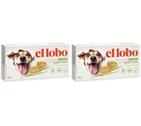 EL LOBO - Polvorones de Arroz para Perros 120g, Snack Navideño Natural, Textura Suave, Porciones Individuales, Receta formulada por Veterinarios (Paquete de 2)