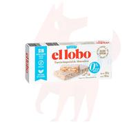 El Lobo Turrón Duro Imperial, Sin Azúcar, Sin Gluten, 200 g