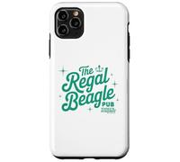 El Logotipo de la compañía de The Regal Beagle Pub Vintage Three Carcasa para iPhone 11 Pro MAX
