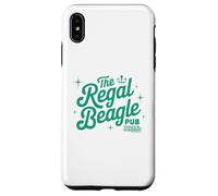El Logotipo de la compañía de The Regal Beagle Pub Vintage Three Carcasa para iPhone XS MAX