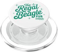 El Logotipo de la compañía de The Regal Beagle Pub Vintage Three PopSockets PopGrip para MagSafe