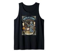 El Maestro de matemáticas Esqueleto da Miedo, Pero Puedo Ayudar Camiseta sin Mangas