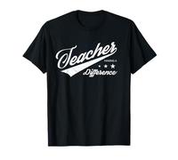 El maestro marca la diferencia Profesor Educación escolar Enseñanza Camiseta