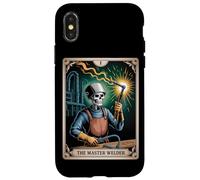El Maestro Soldador Esqueleto Tarot - Soldadura Expertos Poder Hombres Carcasa para iPhone X/XS