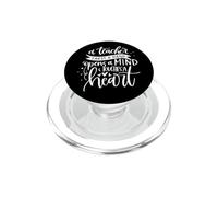 El Maestro Toma la Mano Abre la Mente Toca el aprecio del corazón PopSockets PopGrip para MagSafe