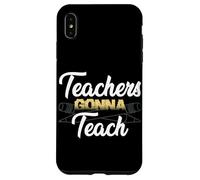 El maestro va a enseñar enseñanza de la escuela de educación única Carcasa para iPhone XS Max