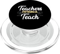 El maestro va a enseñar enseñanza de la escuela de educación única PopSockets PopGrip para MagSafe