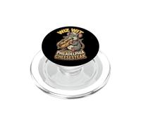 El Mago del cheesesteak de Filadelfia con un Divertido Recuerdo de Philly Foods PopSockets PopGrip para MagSafe