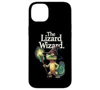 El Mago del Lagarto Fantasía Arte Criatura Mágica Carcasa para iPhone 14 Plus