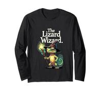 El Mago del Lagarto Fantasía Arte Criatura Mágica Manga Larga