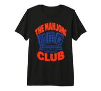 El Mahjong Club Tile Juego Camiseta Premium
