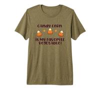 ¡EL MAÍZ DE Caramelo ES MI VERDURA Favorita! Meme Divertido Halloween Camiseta Premium