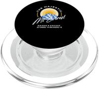 El majestuoso Monte Everest Nepal Amantes de la Montaña Senderismo PopSockets PopGrip para MagSafe