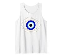 El Mal de Ojo es un símbolo Protector en Estilo Bohemio místico para Hombres Camiseta sin Mangas