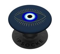 El Mal de Ojo es un símbolo Protector en Estilo Bohemio místico para Hombres PopSockets PopGrip Adhesivo