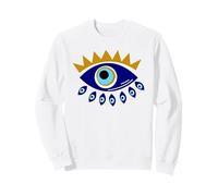 El Mal de Ojo místico es protección Espiritual como Amuleto de Nazar Sudadera