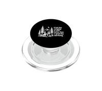 El Mal día de Campamento Sigue Siendo Mejor Que un Buen día de Senderismo PopSockets PopGrip para MagSafe