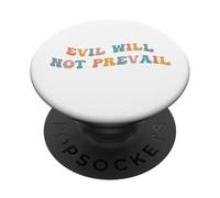 El Mal no prevalecerá Papa León XIV Unidad Dios Amor Esperanza Fe PopSockets PopGrip Adhesivo