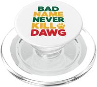 El Mal Nombre Nunca Mata a Dawg Proverbios y Significado jamaicanos PopSockets PopGrip para MagSafe