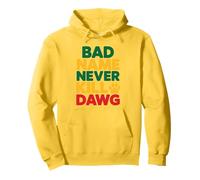 El Mal Nombre Nunca Mata a Dawg Proverbios y Significado jamaicanos Sudadera con Capucha