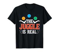 El malabarismo es Bolas Reales Malabares Entusiasta bufón Camiseta