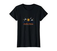 El mañana te Necesita: Otro día, Otra inspiración de Oportunidad Camiseta, Mujer, Negro, XS