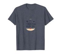 El mañana te Necesita un Apoyo Inspirador para la Salud Mental Camiseta, Hombre, Azul Jaspeado, 3XL