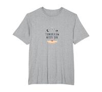 El mañana te Necesita un Apoyo Inspirador para la Salud Mental Camiseta, Hombre Tallas Grandes, Gris Jaspeado, 4X Alto