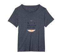 El mañana te Necesita un Apoyo Inspirador para la Salud Mental Camiseta, Mujer Tallas Grandes, Azul Jaspeado, 3XL Grande