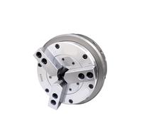 El mandril neumático de tres garras montado en la parte delantera puede soportar el centro de mecanizado BK130 160 200 de perforación y fresado de torno CNC 250(BK160TQ double valve inner hole 35)