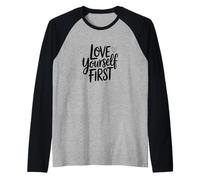El Mantra del Amor Propio Camiseta Manga Raglan