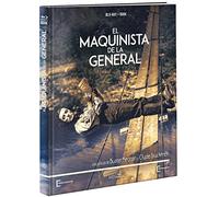 El Maquinista de la General (The General) (1926) (Buster Keaton) - Ed. Libro (64 pags) (Blu-ray)
