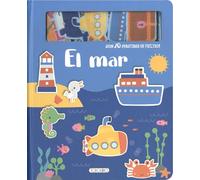 El mar (Pegatinas de fieltro)