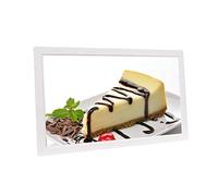 El Marco de Fotos Digital de 16 Pulgadas admite la función de Reloj/Calendario y Puede Cambiar la máquina a una Hora Fija. El Regalo Decorativo de reproducción de imágenes/música/vídeo