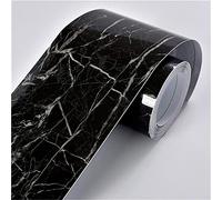 El marco del papel de pared se adhiere a sí mismo, Borde de papel pintado autoadhesivo for baño y cocina, multicolor, varios tamaños(King Kong Black,10 * 500Cm)