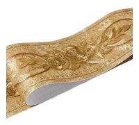 El marco del papel de pared se adhiere a sí mismo, Cenefa autoadhesiva for rodapié de pared, multicolor, 1 x 1 cm(05)